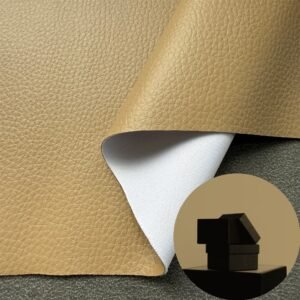 Brown Rexine PU Leather Roll Material for Package Box Surface Cover (Jewelry Box, Cosmetic Box, Electronics Box etc.)