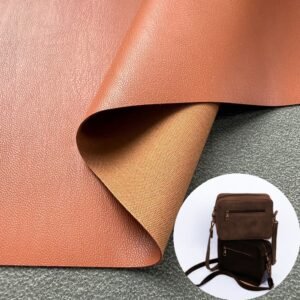 Brown Rexine Roll PU Leather Roll Material for Bags and Suitcases (Handbags, Backpacks, Luggage Cases etc.)