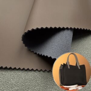 Brown Artificial Leather PU Leather Roll Material for Bags and Suitcases (Handbags, Backpacks, Luggage Cases etc.)
