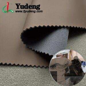 Brown Environmental Leather PU Leather Roll Material for Shoes and Clothes (Sandal, Label, Upper, Jacket etc.)