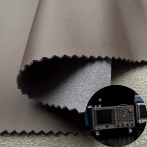 Brown Synthetic Leather PU Leather Roll Material for Electronic Products (Camera, Radio, Game Machine, Remote Control etc.)