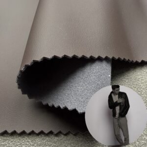 Brown Faux Leather PU Leather Roll Material for Shoes and Clothes (Label, Upper, Jacket etc.)