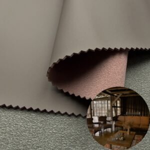 Brown Fake Leather PU Leather Roll Material for Upholstery Furniture or Decoration (Sofas, Beds, Cabinets, Interior Wall etc.)