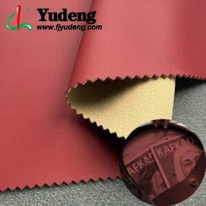 Red PU Rexine Fabric PU Leather Roll Material for Bags and Suitcases (Handbags, Backpacks, Luggage Cases etc.)