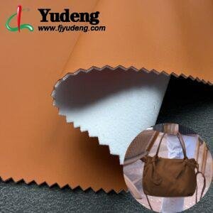 Orange Environmental Leather PU Leather Roll Material for Bags and Suitcases (Handbags, Backpacks, Luggage Cases etc.)