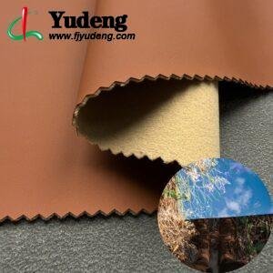 Brown Man Made Leather PU Leather Roll Material for Shoes and Clothes (Sandal, Label, Upper, Jacket etc.)