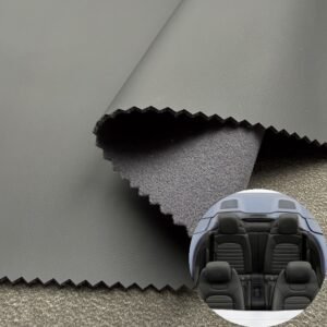 Gray Imitation Leather PU Leather Roll Material for Car Seats Automobile Interior