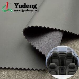 Gray Imitation Leather PU Leather Roll Material for Car Seats Automobile Interior