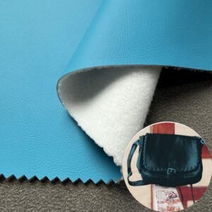Blue PU Rexine Roll PU Leather Roll Material for Bags and Suitcases (Handbags, Backpacks, Luggage Cases etc.)