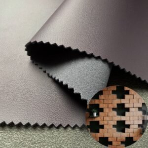 Purple Leatherette PU Leather Roll Material for Upholstery Furniture or Decoration (Sofas, Beds, Cabinets, Interior Wall etc.)
