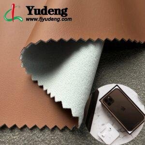 Brown Rexine PU Leather Roll Material for Electronics Portable Bags (Earphone Bags, USB Cable Bags etc.)