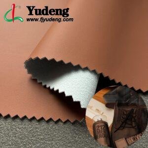 Orange Environmental Leather PU Leather Roll Material for Shoes and Clothes (Sandal, Label, Upper, Jacket etc.)