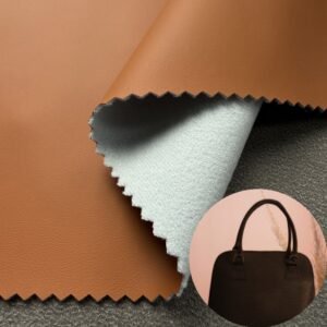 Yellow China Polyurethane Leather PU Leather Roll Material for Bags and Suitcases (Handbags, Backpacks, Luggage Cases etc.)
