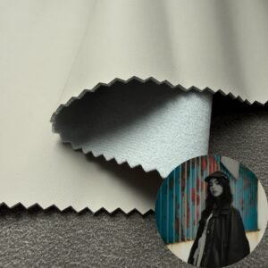 Gray PU Rexine Roll PU Leather Roll Material for Shoes and Clothes (Sandal, Label, Upper, Jacket etc.)