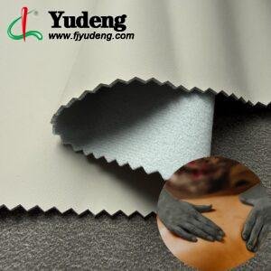Gray China Polyurethane Leather PU Leather Roll Material for Massage Equipments Hair Styling Beauty Equipments