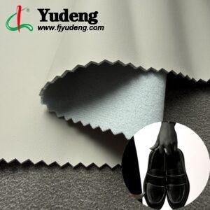 Gray Leather Fabric PU Leather Roll Material for Shoes and Clothes (Sandal, Label, Upper, Jacket etc.)