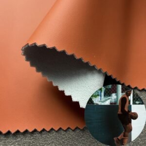 Red Rexine Roll PU Leather Roll Material for Sporting Balls (Soccer Balls, Footballs, Volleyballs etc.)