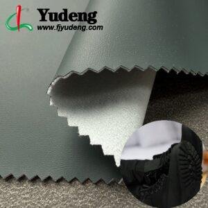 Green Leatherette PU Leather Roll Material for Shoe Material Footwear Component (Injection Molding)