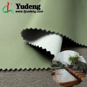 Green Leatherette PU Leather Roll Material for Upholstery Furniture or Decoration (Sofas, Beds, Cabinets, Interior Wall etc.)