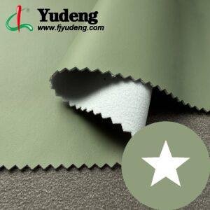 Green Synthetic Leather PU Leather Roll Material for PortableBag