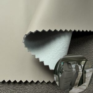Gray Environmental Leather PU Leather Roll Material for Upholstery Furniture or Decoration (Sofas, Beds, Cabinets, Interior Wall etc.)