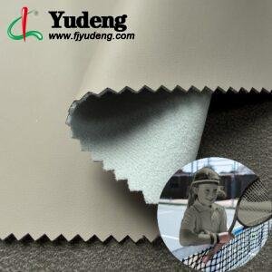 Gray Fake Leather PU Leather Roll Material for Racket Grips