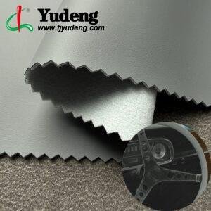 Gray Leather Fabric PU Leather Roll Material for Steering Wheel Cover