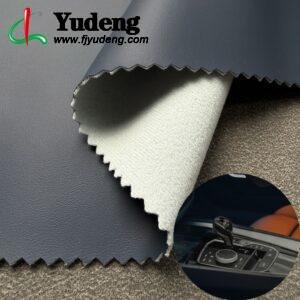 Dark Blue Rexine Leather PU Leather Roll Material for Car Seats Automobile Interior