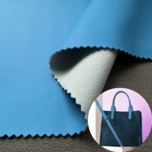 Blue Rexine Leather PU Leather Roll Material for Bags and Suitcases (Handbags, Backpacks, Luggage Cases etc.)