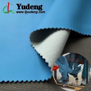 Blue Faux Leather PU Leather Roll Material for Rehabilitation_Equipment