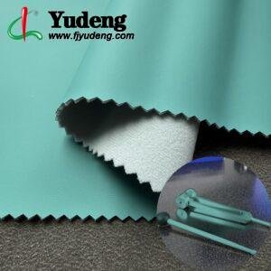 Rollo de piel sintética de PU azul para equipos de terapia