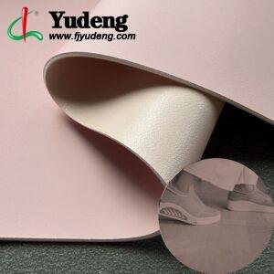 Pink Rexine Leather PU Leather Roll Material for Shoes and Clothes (Label, Upper, Jacket etc.)