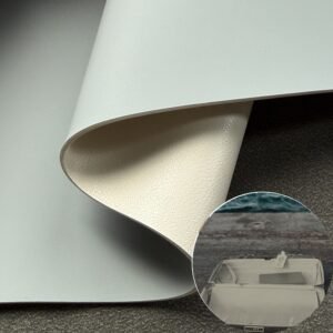 Blue PU Rexine Fabric PU Leather Roll Material for Bags and Suitcases (Handbags, Backpacks, Luggage Cases etc.)