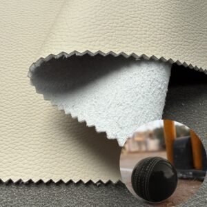 Black Synthetic Leather PU Leather Roll Material for Baby Crawling Mats Ground Cushioning Pads