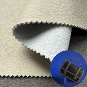 Black PU Rexine Fabric PU Leather Roll Material for Bags and Suitcases (Handbags, Backpacks, Luggage Cases etc.)