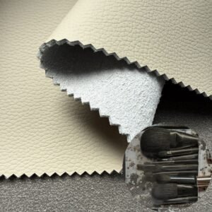 Gray Rexine Roll PU Leather Roll Material for Massage Equipments Hair Styling Beauty Equipments