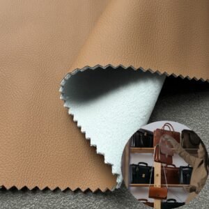Orange Synthetic Leather PU Leather Roll Material for Bags and Suitcases (Handbags, Backpacks, Luggage Cases etc.)