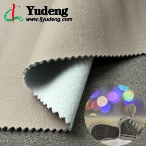 Gray Imitation Leather PU Leather Roll Material for Shoe Material Footwear Component (Injection Molding)