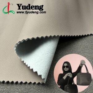 Gray Fake Leather PU Leather Roll Material for Bags and Suitcases (Handbags, Backpacks, Luggage Cases etc.)