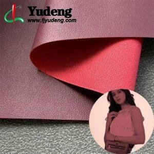 Red Artificial Leather PU Leather Roll Material for Bags and Suitcases (Handbags, Backpacks, Luggage Cases etc.)