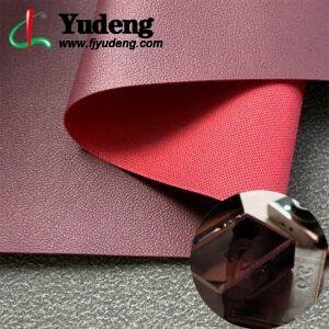Red Man Made Leather PU Leather Roll Material for Package Box Surface Cover (Jewelry Box, Cosmetic Box, Electronics Box etc.)