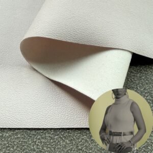 Red Leather Fabric PU Leather Roll Material for Bags and Suitcases (Handbags, Backpacks, Luggage Cases etc.)