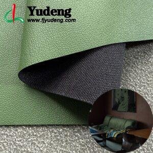 Green Synthetic Leather PU Leather Roll Material for Upholstery Furniture or Decoration (Sofas, Beds, Cabinets, Interior Wall etc.)