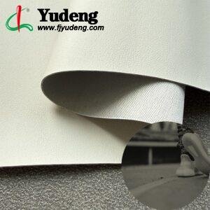 White PU Leather from China PU Leather Roll Material for Shoe Material Footwear Component (Injection Molding)