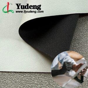 Gray China Polyurethane Leather PU Leather Roll Material for Electronic Products (Camera, Radio, Game Machine, Remote Control etc.)