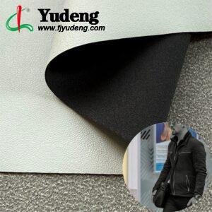 Gray Environmental Leather PU Leather Roll Material for Electronics Portable Bags (Earphone Bags, USB Cable Bags etc.)