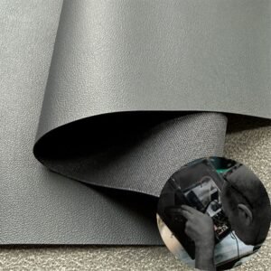 Gray Vegan Leather PU Leather Roll Material for Electronic Products (Camera, Radio, Game Machine, Remote Control etc.)