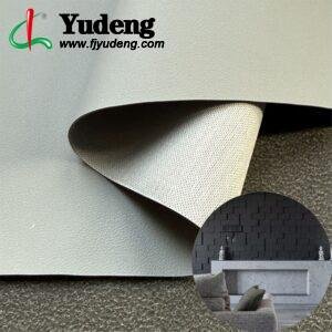 Gray Leatherette PU Leather Roll Material for Upholstery Furniture or Decoration (Sofas, Beds, Cabinets, Interior Wall etc.)