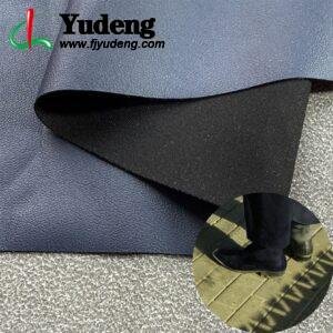 Dark Blue PU Rexine Fabric PU Leather Roll Material for Shoes and Clothes (Sandal, Label, Upper, Jacket etc.)