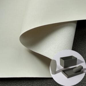 White Artificial Leather PU Leather Roll Material for Package Box Surface Cover (Jewelry Box, Cosmetic Box, Electronics Box etc.)